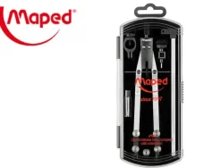 COMPAS MAPED TECNICO CON BIGOTERA CON ALARGADOR 5 PIEZAS