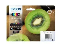 CONSUMIBLES EPSON MULTIPACK 5 COLORES 202 CLARIA BL