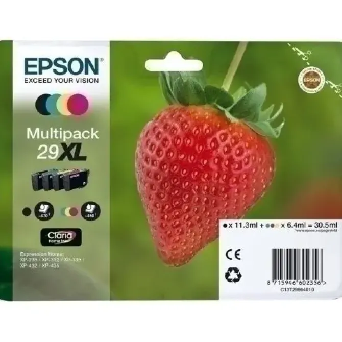 CONSUMIBLES EPSON TINTA CLARIA 29 MULTIPACK XL BL