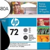 CONSUMIBLES HP INC CABEZAL NEGRO FOTO Y GRIS HP 72