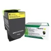 CONSUMIBLES LEXMARK TONER AMARILLO RETORN 2300PAG