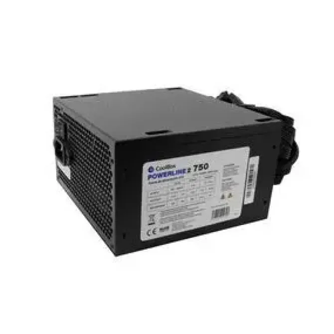 COOLBOX FAPW2-750 FUENTE DE ALIMENTACION 750W ATX - PFC ACTIVO - EFICIENCIA 85% - VENTILADOR 120MM