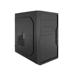 COOLBOX M550 CAJA TORRE MICROATX - TAMAÑO DISCO SOPORTADO 3.5, 2.5 - USB-A 3.0, USB-C Y AUDIO + FUENTE DE ALIMENTACIÓN