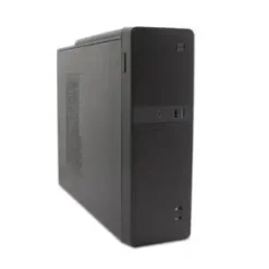 COOLBOX T310 SLIM CAJA TORRE MICROATX - TAMAÑO DISCO SOPORTADO 3.5, 2.5 - USB-A 3.0, USB-C Y AUDIO + FUENTE DE ALIMENTACIÓN