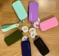 COOLPACK MINI ESTUCHE SILICONA CON LLAVERO 6 COLORES 74531CP