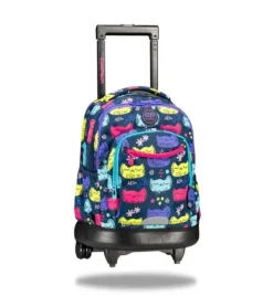 COOLPALCK MOCHILA RUEDAS AZUL GATOS BUZZER BIG KITTY F004892