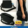 COOLROCK BOLSO BANDOLERA NEGRO CON CREMALLERA