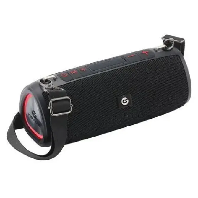 COOLSOUND ALTAVOZ BLUETOOTH DISCO BOOM 16W - ASA DE TRANSPORTE - EFECTOS LUCES LED - COLOR NEGRO