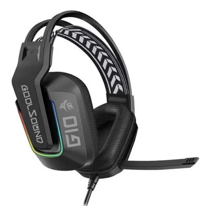 COOLSOUND AURICULAR GAMING G10 - COMPATIBLE CON XBOX, PS5, PS4, SWITCH Y PC - COLOR NEGRO