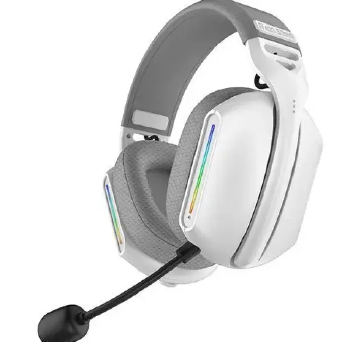 COOLSOUND AURICULAR GAMING G11 BLUETOOTH - ILUMINACIÓN RGB - COLOR BLANCO