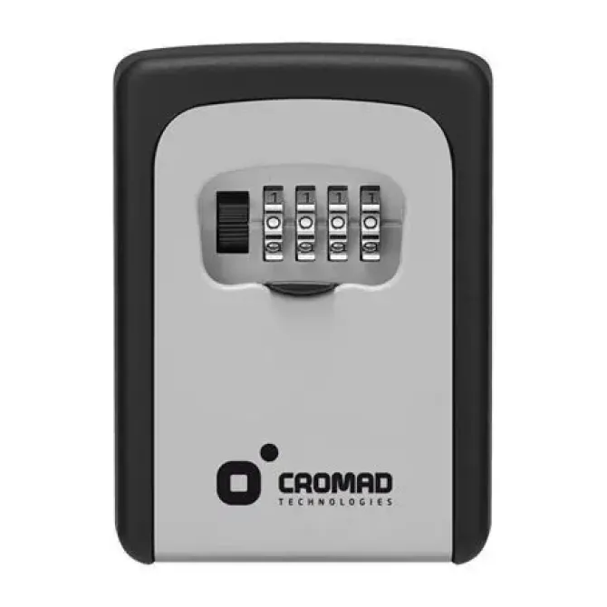 CROMAD CAJA DE SEGURIDAD PARA LLAVES - COMBINACION PERSONALIZABLE DE 4 DIGITOS