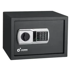 CROMAD CAJA FUERTE ELECTRONICA - ALTO NIVEL DE SEGURIDAD - DE 3 A 8 DIGITOS - BISAGRAS OCULTAS - INCLUYE LLAVE DE EMERGENCIA - 229X405X336MM