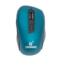CROMAD RATON INALAMBRICO - HASTA 10 METROS DE ALCANCE - INCLUYE MINI RECEPTOR USB - MAXIMA AUTONOMIA DE BATERIA, HASTA 12 MESES - 3 BOTONES ACCESIBLES - DISEÑO COMODO - MAXIMA PRECISION - TACTO SUAVE