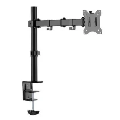 CROMAD SOPORTE DE MESA CON BRAZO ARTICULADO PARA MONITOR DE 13-32 - GIRATORIO, INCLINABLE Y EXTENSIBLE - GESTION DE CABLES - PESO MAX 8KG - VESA 100X100MM
