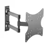 CROMAD SOPORTE DE PARED CON BRAZO ARTICULADO PARA TV DE 23-42 - GIRATORIO, INCLINABLE Y EXTENSIBLE - PESO MAX 20KG - VESA 200X200MM