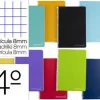 CUADERNO ESPIRAL LIDERPAPEL CUARTO WITTY TAPA DURA 80H 75GR