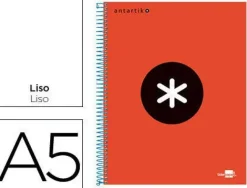 CUADERNO ESPIRAL LIDERPAPEL A5 MICRO ANTARTIK TAPA FORRADA 1