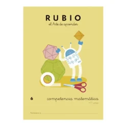 CUADERNO RUBIO COMPET.MATEMATICA 6