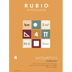 CUADERNO RUBIO MATEMATICAS EVOL.4 UNI
