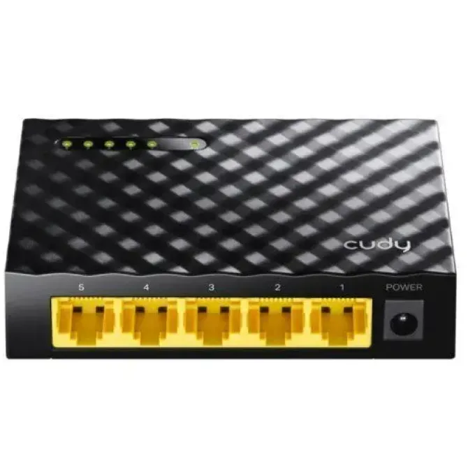 CUDY GS105D SWITCH 5 PUERTOS GIGABIT 10/100/1000 MBPS