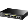 CUDY GS1010PE SWITCH GIGABIT POE+ DE 10 PUERTOS