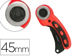 CUTER ROTATIVO Q-CONNECT CUCHILLA CIRCULAR 45 MM 22X56X165 MM