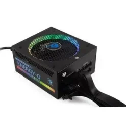 DEEPGAMING ENERGY-G FUENTE DE ALIMENTACION 80 PLUS GOLD MODULAR 850W ATX 3.0 - CONECTOR PCIE 6 + 2 PINES - PFC ACTIVO - ARGB - VENTILADOR 140MM