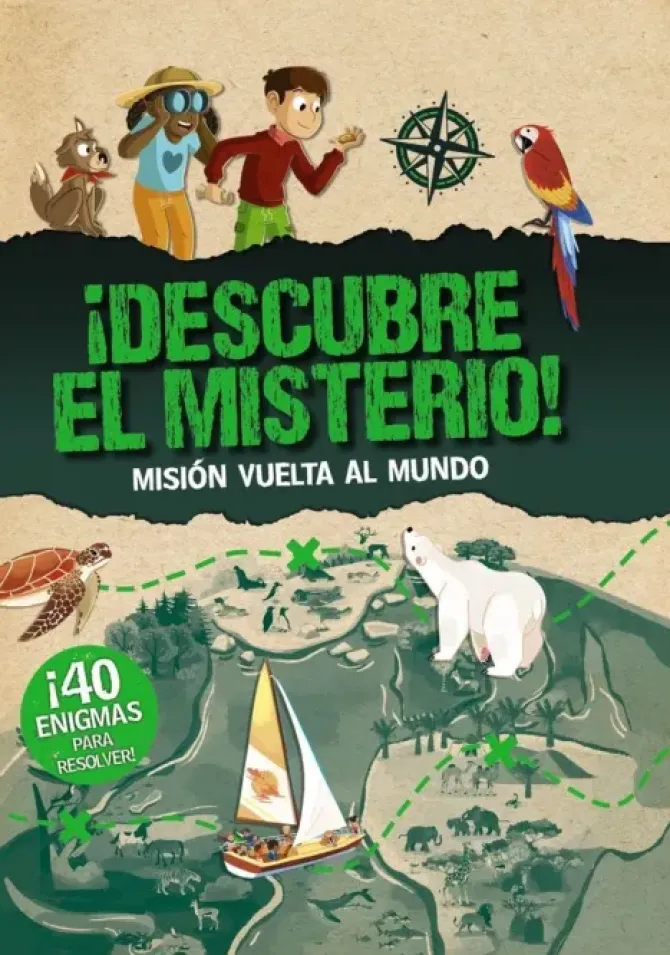 ¡DESCUBRE EL MISTERIO! MISIÓN VUELTA AL MUNDO
