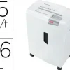 DESTRUCTORA DE DOCUMENTOS HSM SHREDSTAR X15 CAPACIDAD DE CORTE 15 H EN PARTICULAS DESTRUYEGRAPAS CLIPS CD Y TARJETAS