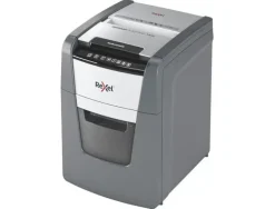 DESTRUCTORA DE DOCUMENTOS REXEL OPTIMUM AUTO+100M CAPACIDAD DE CORTE 100 HOJAS DESTRUYE GRAPAS CLIPS Y