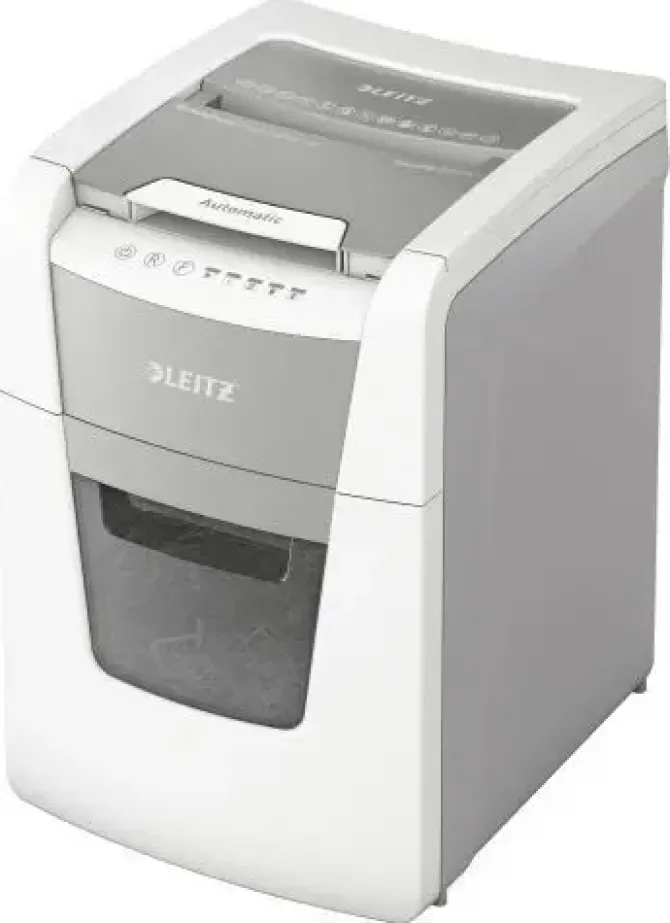 DESTRUCTORA LEITZ IQ HOME OFFICE 100 P4 (10H CONFETI) BLANCA NV.SEG.4 - PARTICULA 4X28MM DEP.34L