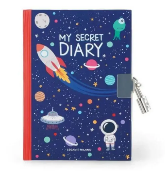 DIARIO SECRETO CON CANDADO- MY SECRET DIARY - SPACE