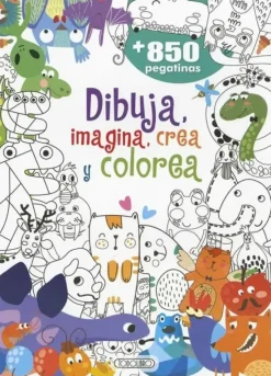 DIBUJA, IMAGINA, CREA Y COLOREA