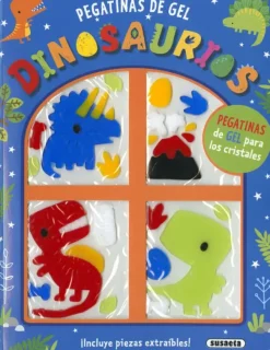 DINOSAURIOS - PEGATINAS DE GEL