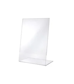 DISPLAY EN L VERTICAL PARA A5 13006P ACRILICO TRANSPARENTE