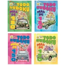 DISTRIPUBLI TODO SODOKU 7004 100 PAGINAS MAS DE 150 SODOKUS