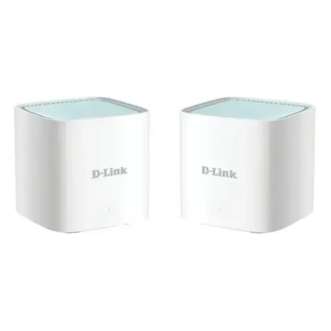 D-LINK EAGLE PRO AI SISTEMA WIFI MESH WIFI 6 AX1500 DUAL BAND - 2 UNIDADES - MU-MIMO, OFDMA Y BSS