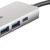 D-LINK HUB USB?C 5 EN 1 2 PUERTOS USB 3.0 + 1 HDMI + 1 RJ45 - PLUG & PLAY