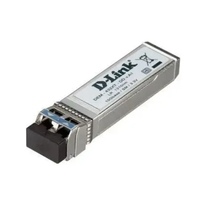 D-LINK MODULO TRANSCEPTOR DE FIBRA OPTICA 10G BASE-LR SFP+ (10KM)