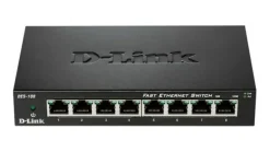 D-LINK SWITCH 8 PUERTOS FAST ETHERNET 10/100 MBPS