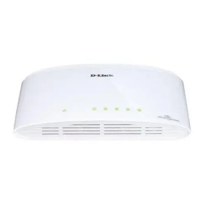 D-LINK SWITCH 5 PUERTOS GIGABIT 10/100/1000 MBPS