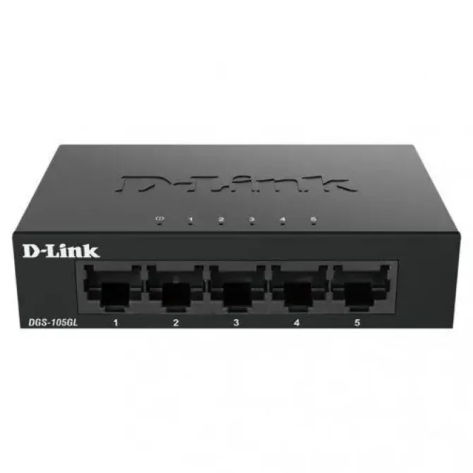 D-LINK SWITCH 5 PUERTOS GIGABIT 10/100/1000 MBPS