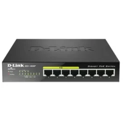 D-LINK SWITCH 8 PUERTOS GIGABIT 10/100/1000 MBPS - POE