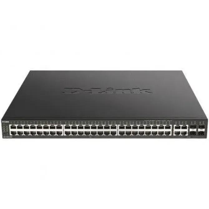 D-LINK SWITCH GESTIONADO 48 PUERTOS GIGA POE + 4 PUERTOS COMBO SFP