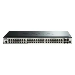 D-LINK SWITCH SEMIGESTIONABLE 48 PUERTOS GIGABIT + 2 PUERTOS GIGA COMBO + 4 PUERTOS 10G SFP+