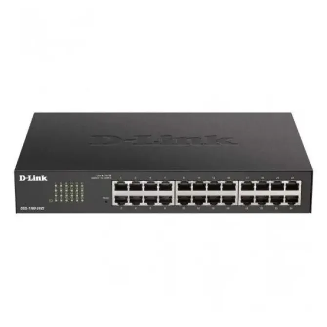 D-LINK SWITCH SEMIGESTIONABLE 24 PUERTOS GIGABIT 10/100/1000 MBPS