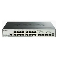 D-LINK SWITCH SEMIGESTIONABLE 16 PUERTOS GIGABIT + 2 PUERTOS GIGA COMBO + 2 PUERTOS 10G SFP+