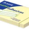 DOHE BLOC DE 100 NOTAS ADHESIVAS 75X125MM - COLOR AMARILLO