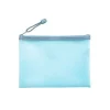 DOHE BOLSA CREMALLERA A-5 TACTO EVA AZUL PASTEL 91538