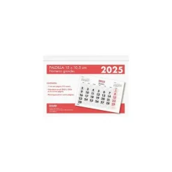 DOHE FALDILLA 21 X 15 CM NUMEROS GRANDES 11646